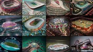 معماری عجیب استادیوم های جام جهانی 2022 قطر