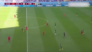 خلاصه بازی سوییس 1 -  کامرون 0