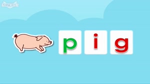 Word Families 13 Pig in a Wig
