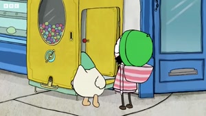 کارتون سارا و اردک - بازی توپ با سارا و اردک