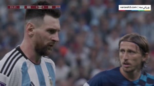  خلاصه بازی آرژانتین 3 - کرواسی 0 