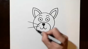 Drawing with the letter Cc