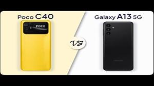 مقایسه: Xiaomi Poco C40 در مقابل Samsung Galaxy A13 5G