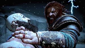 THOR Vs Kratos Boss Fight PS5 (4K 60FPS) گیم پلی فول فایت