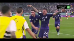 گل دوم آرژانتین به لهستان (آلوارز)