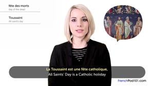 تعطیلات فرانسوی را یاد بگیرید - روز همه مقدسین