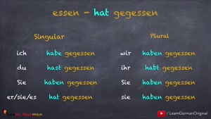آموزش زبان آلمانی |درس 45 | زمان گذشته 2
