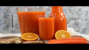  سم زدایی با آب هویج و پرتقال 