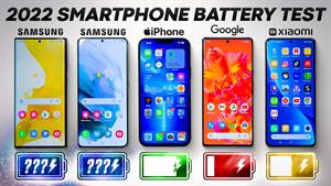 تست باتری S22 Ultra و S21 و iPhone 13 Pro و Pixel 6 pro