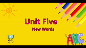New words and conversation batis plus 1 unit 5