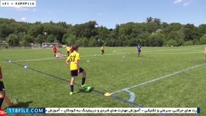 آموزش فوتبال - آموزش تخصصی فوتبال - تمرینات آموزشی اولیه کود