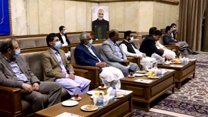 دیدار قائم مقام تولیت آستان با نائب الرئیس مجلس ملی پاکستان