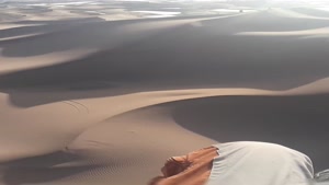 پرواز پاراموتور  بر فراز  تالاب پساب در یزد