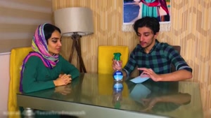 سخت ترین جمله های جهان با هلیا خزایی و حسین 