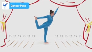 Yoga/ dancer pose