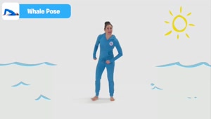 Yoga/ whale pose