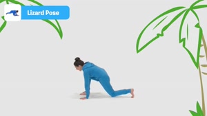 Yoga/ lizard pose
