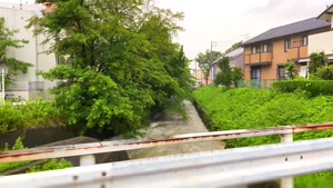 پیاده روی زیر بارش سنگین باران در شهر ناگاکوته | ژاپن گردی (قسمت 367)