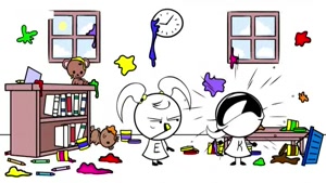 انیمیشن دوقلوهای خنگ ek doodles قسمت 11
