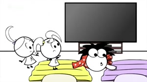 انیمیشن دوقلوهای خنگ ek doodles قسمت 5