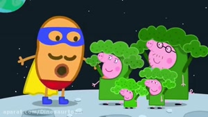 Peppa becomes broccoli in Hollywood