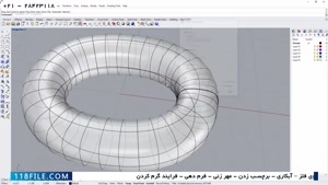 اموزش گام به گام جواهر سازی-طراحی زنجیر کوبان با نرم افزار