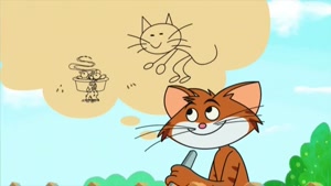 کارتون زیبا و جذاب گربه و طوطی دوبله فارسی قسمت 14