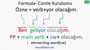 آموزش گرامر زبان ترکی - سریال های ترکی زبان