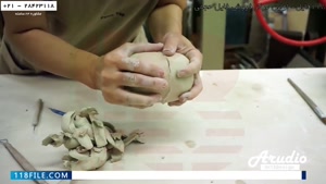 آموزش مجسمه سازی-کار با خمیر مجسمه سازی-مجسمه خوکچه