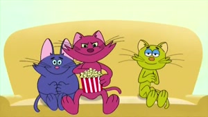انیمیشن زیبا و جذاب گربه و طوطی دوبله فارسی قسمت 26
