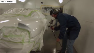 آموزش نقاشی خودرو- مراحل کامل رنگ آمیزی خودرو
