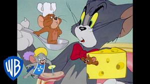 کارتون تام و جری - جنگ غذایی!