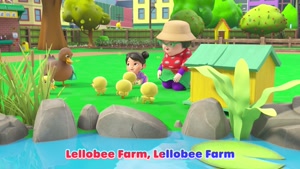 کارتون للوبی Lellobee قسمت 42 - در مزرعه شهر للوبی آواز بخوا