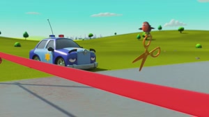 کارتون باستر - باستر با دوستانش پلیس و دزد بازی می کند