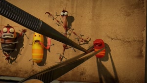 انیمیشن لاروا - مورچه ها