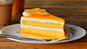 طرز تهیه کیک موس پرتقالی