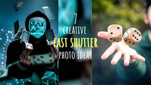 7 ایده خلاقانه برای عکس شاتر سریع