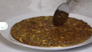 آموزش آشپزی کوکو عدس رژیمی (دکتر زهرا رفیقی)
