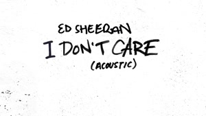 آهنگ من اهمیت نمیدم - اد شیران - Ed Sheeran - I Dont Care