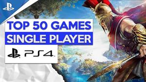 50 بازی برتر تک نفره برای PS4