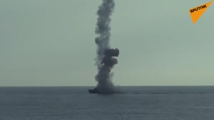 تصاویر حمله موشکی روسیه به انبار موشکی اوکراین در اودسا