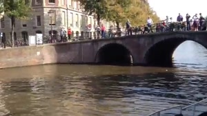 bikes fishing boat !! Amsterdam