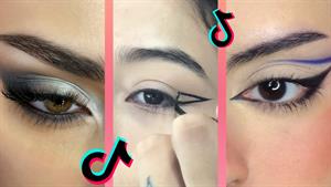 آموزش آرایش چشم با خط چشم