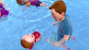 انیمیشن چوچو - آهنگ شنا برای کودکان