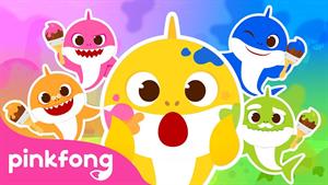 pinkfong baby shark - بیبی شارک - خانواده کوسه 