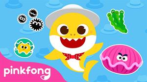 pinkfong baby shark - بیبی شارک - رنگ بچه کوسه 