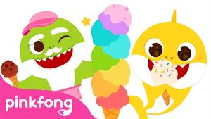 pinkfong baby shark - بیبی شارک -  کامیون بستنی