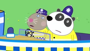 Peppa police boat