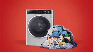 تعمیر لوازم خانگی - جلوگیری از چروک شدن لباس در لباسشویی