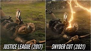مقایسه صحنه های Justice League (2017) vs. Snyder Cut (2021) 